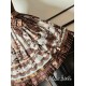 Alice Girl Bear Chocolate Salopette and JSK(1st Pre-Order/Full Payment Without Shipping)